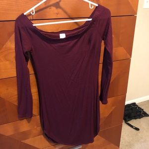 Cute off shoulders top/ dress